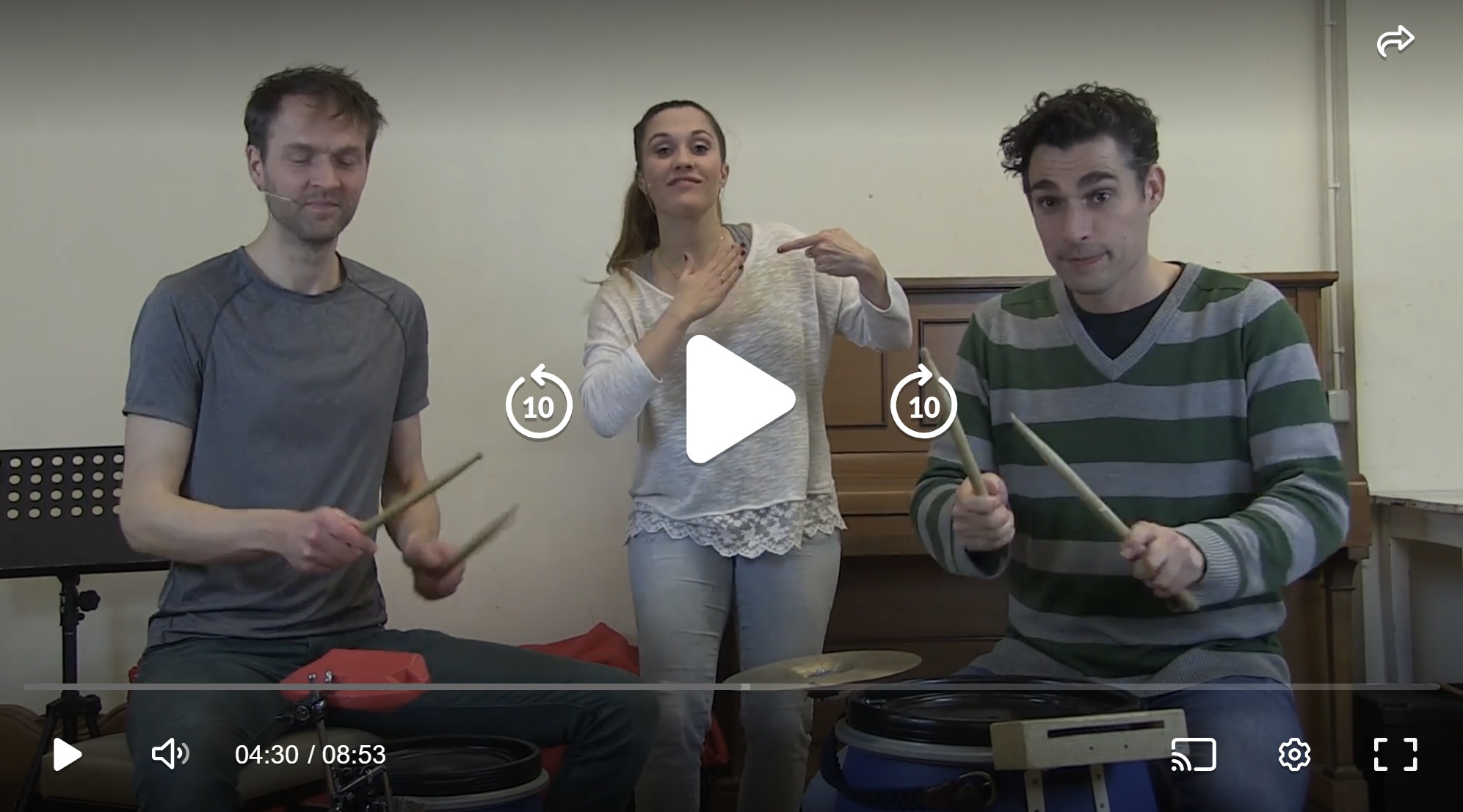 Spelen op instrumenten - lesdoelen