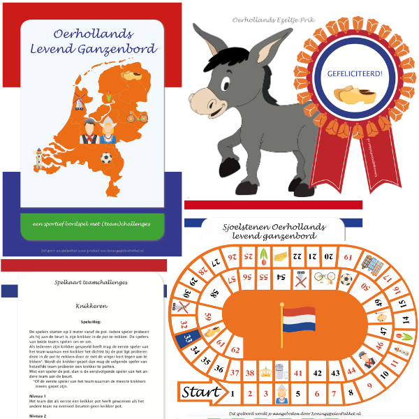 Oerhollands sportief ganzenbord