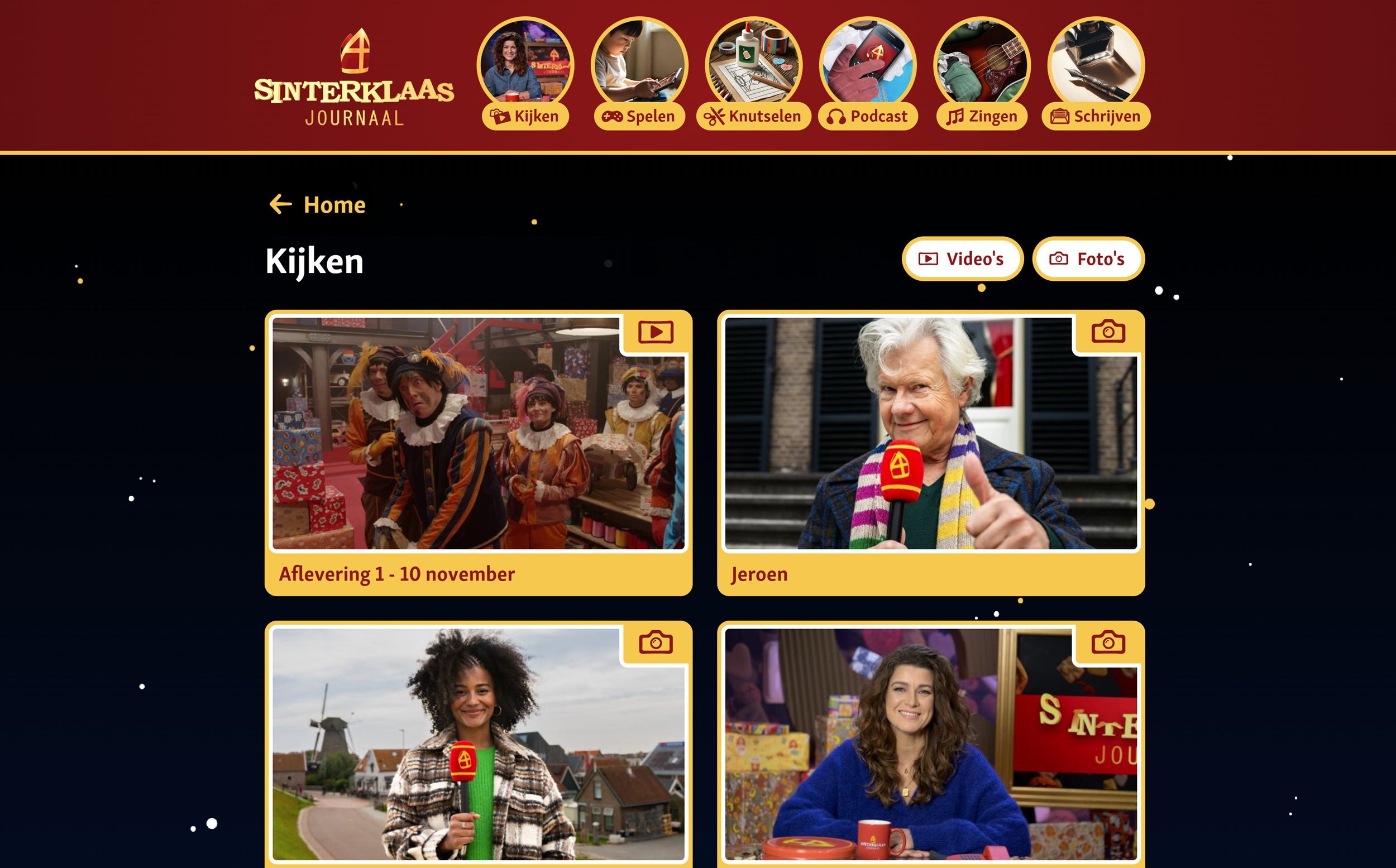 Ga naar de uitzendingen