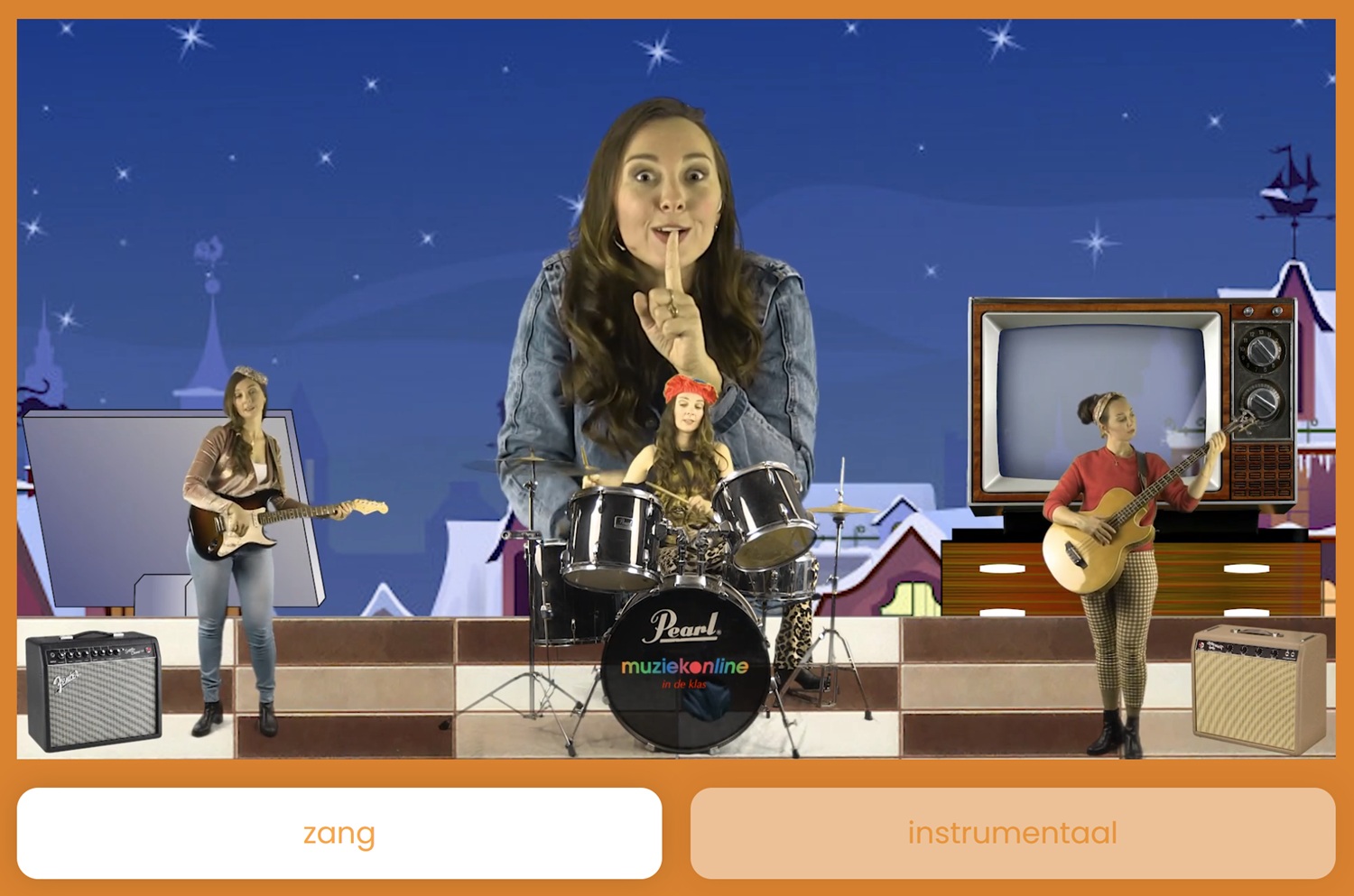 Daar wordt aan de deur geklopt