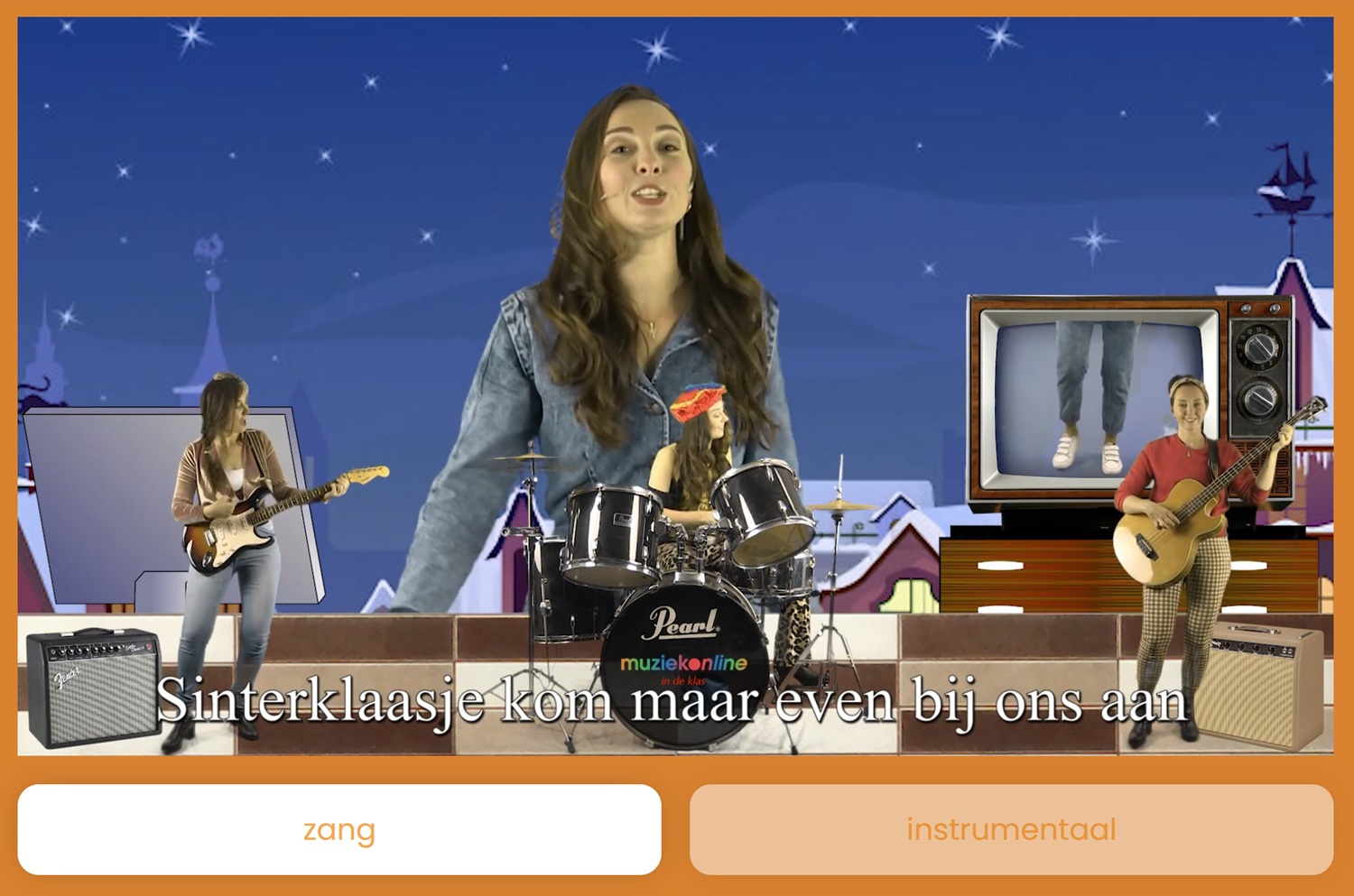 Sinterklaasje kom maar binnen met je Piet