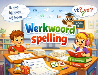 Werkblad werkwoordspelling