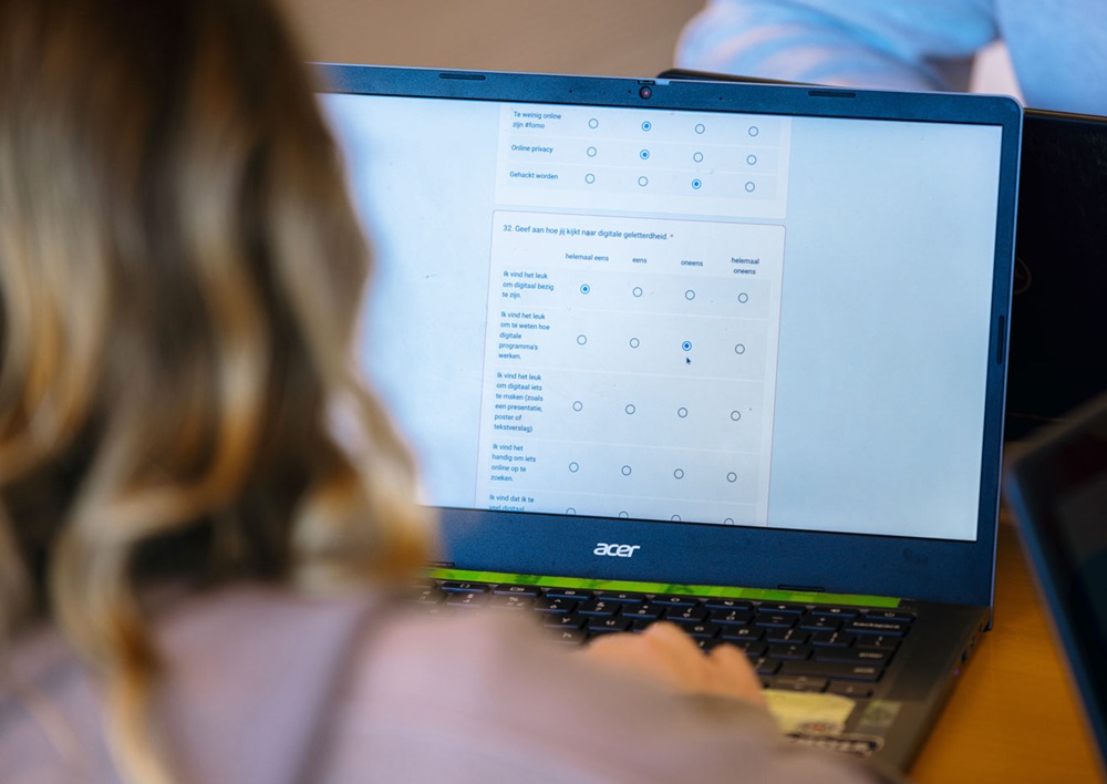 Nulmeting digitale geletterdheid voor leerlingen