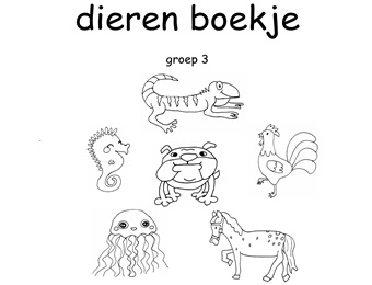 Werkboekje Dieren - Juf Milou