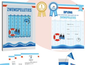 Themapakket Zwemspelletjes