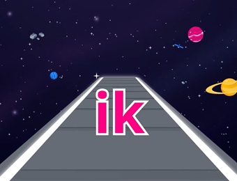 Letters en woorden flitsen - Hee Ho