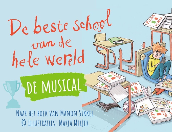 Afscheidsmusical De beste school van de hele wereld - Het Verkeerde Beentje