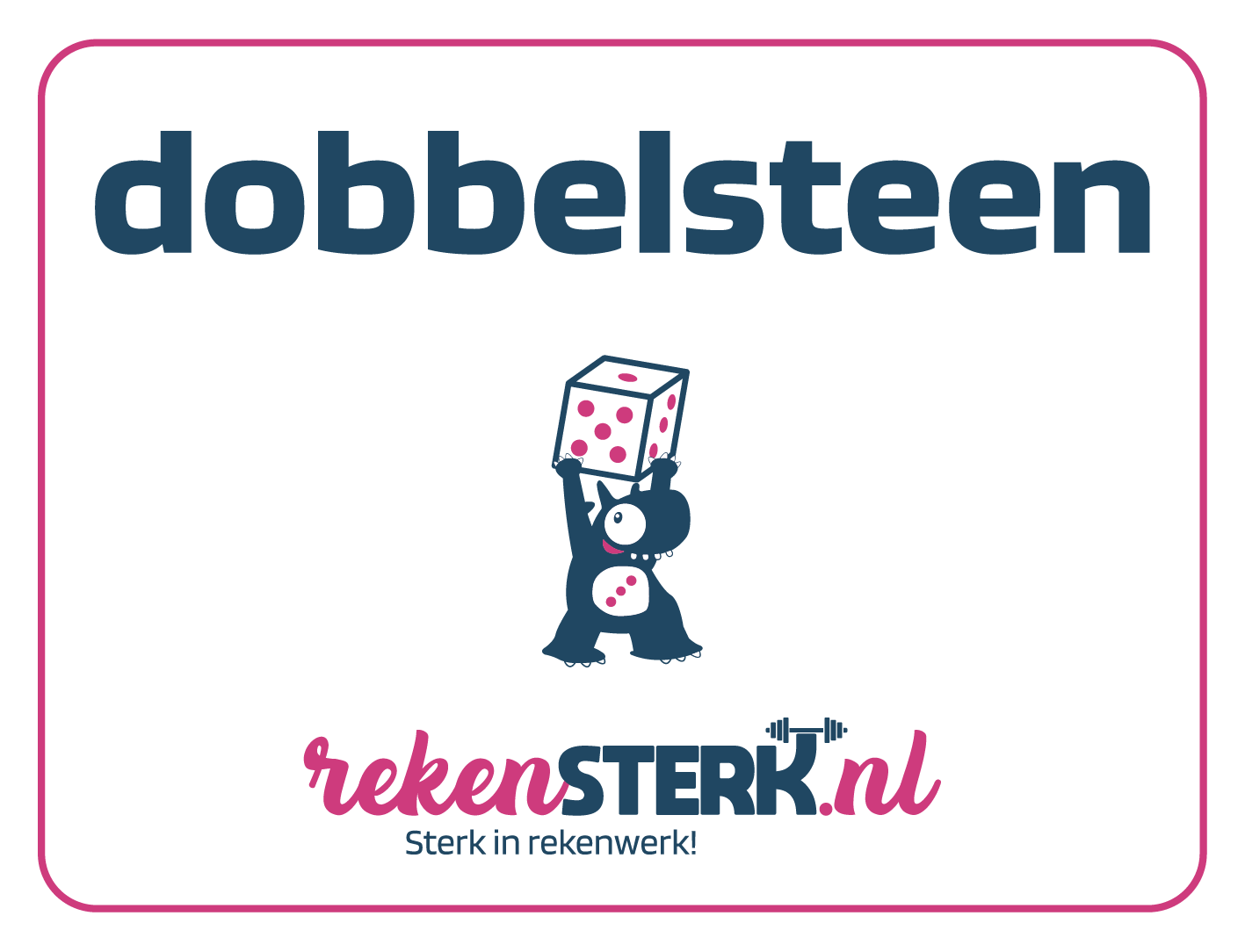 Dobbelsteenstructuur - RekenSTERK 