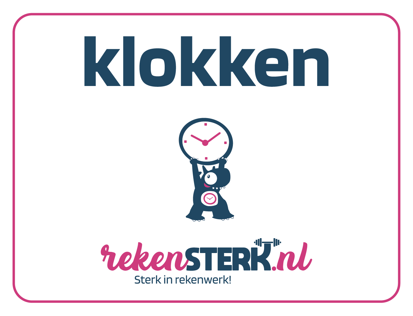 Klokkijken - RekenSTERK