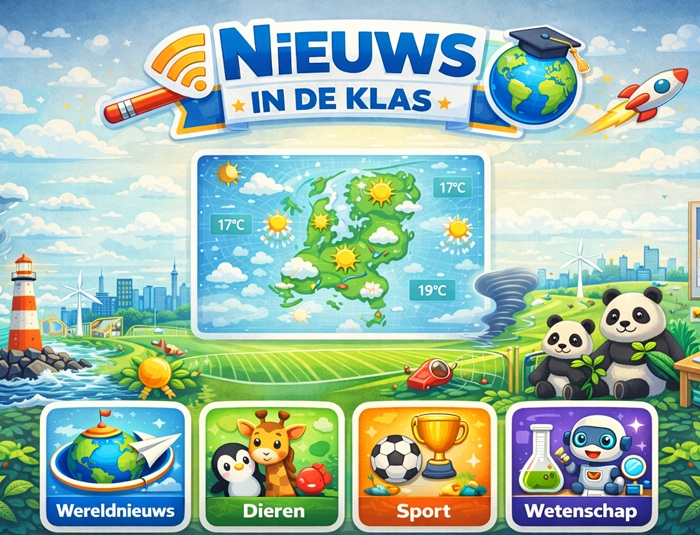 Nieuws in de klas