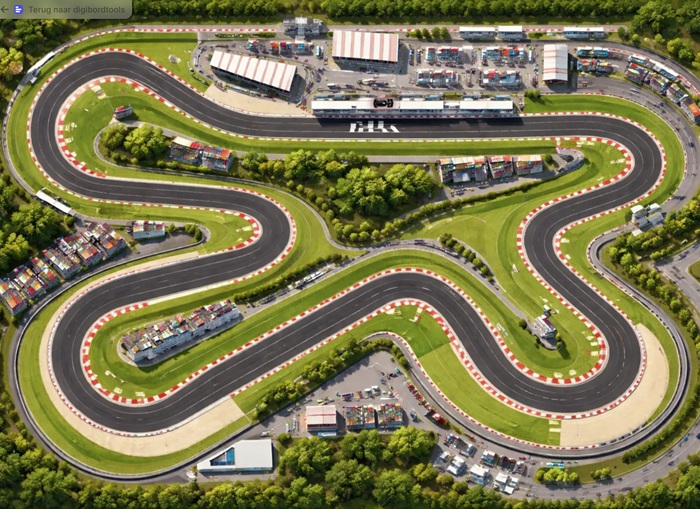 Formule 1 - timer voor het digibord